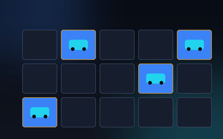 Advanced Parking Management System concept art